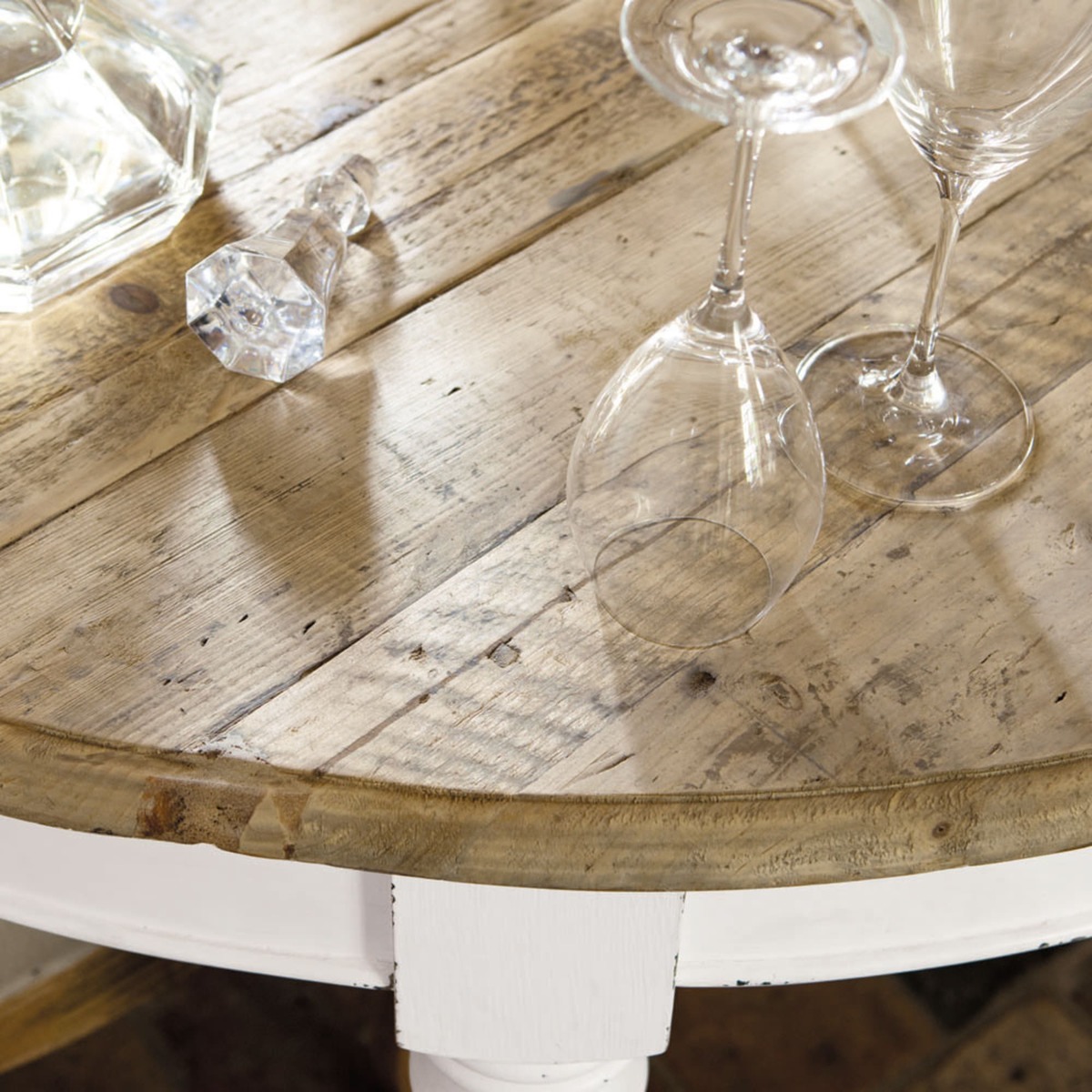 Extendible 6-14 Seater Dining Table on Castors L 125-325 Provence – image 7