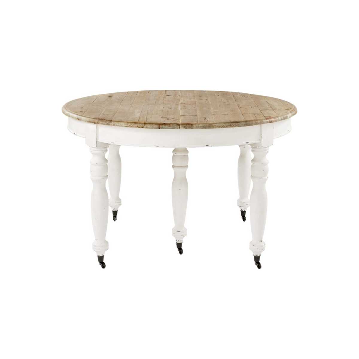 Extendible 6-14 Seater Dining Table on Castors L 125-325 Provence – image 2