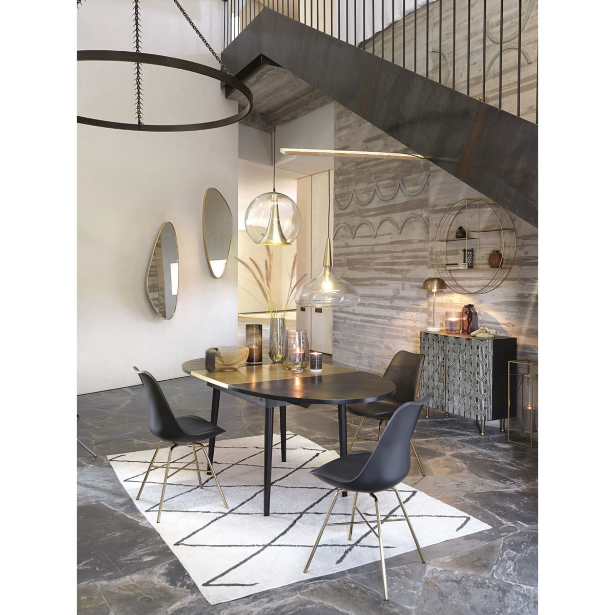 Oval Extendable 6/8-Seater Dining Table 140/200 Jagger – image 5