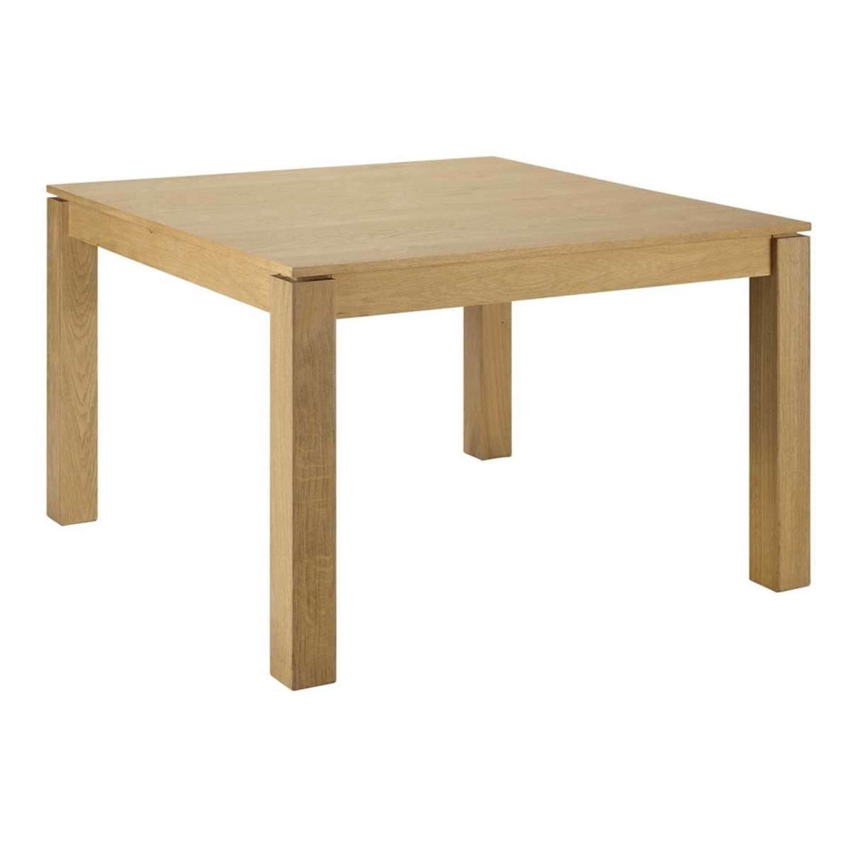 Oak Square Extendible 4-8 Seater Dining Table L120-180 Danube – image 4