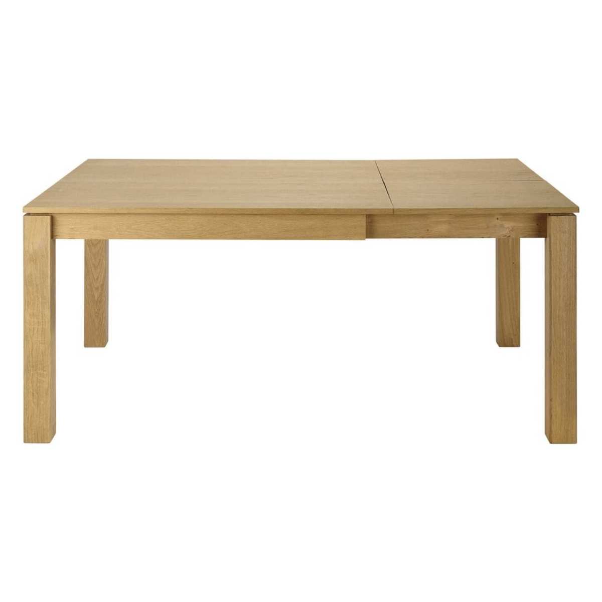 Oak Square Extendible 4-8 Seater Dining Table L120-180 Danube – image 2