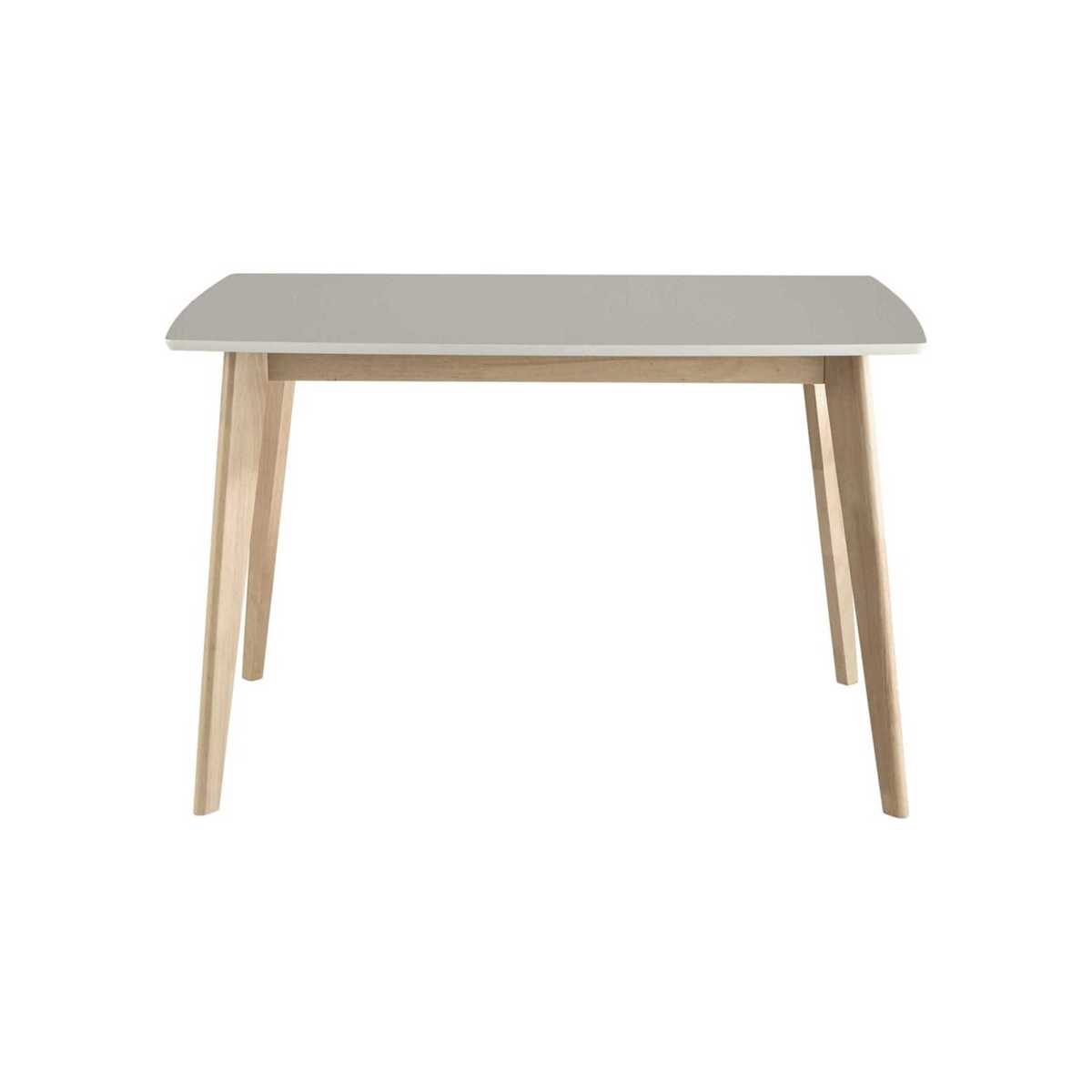 4-6-Seater White Dining Table L120 Mia – image 2