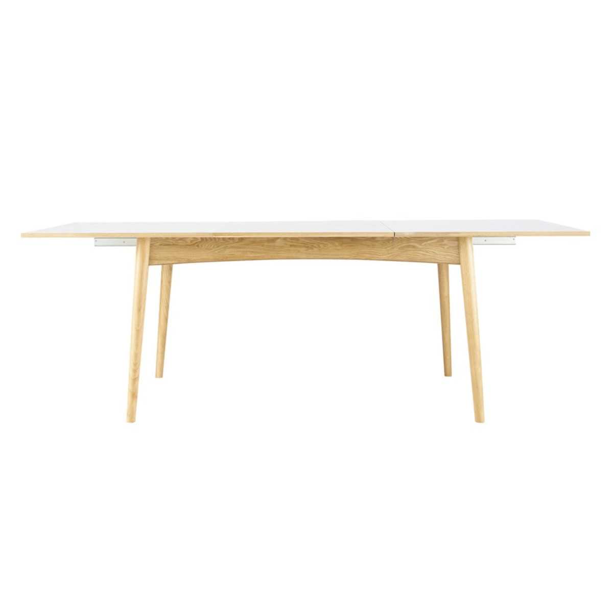 Extendible 6-10 Seater Dining Table in White L150-220 Boop – image 3