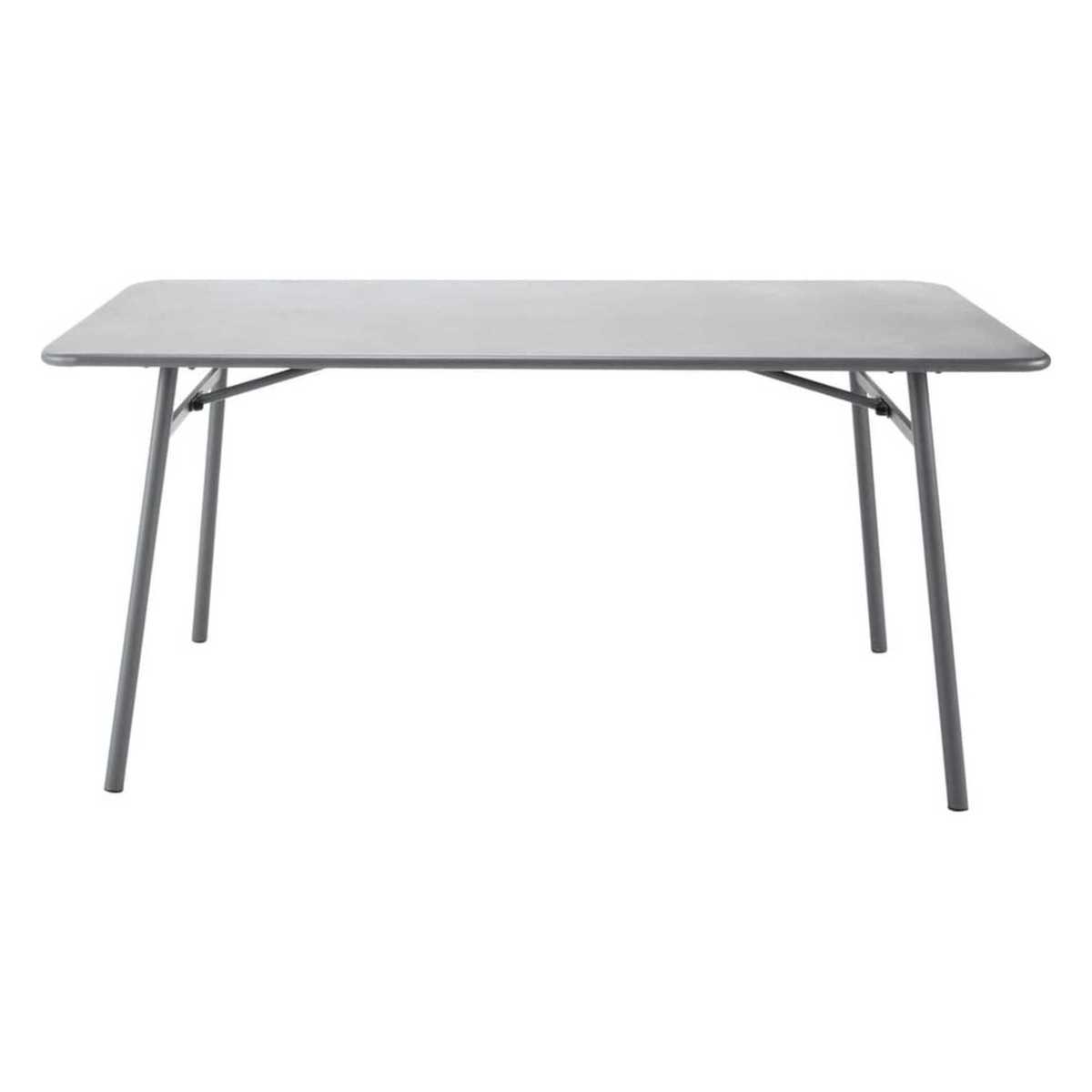 Metal garden table W 160cm Harry's – image 2