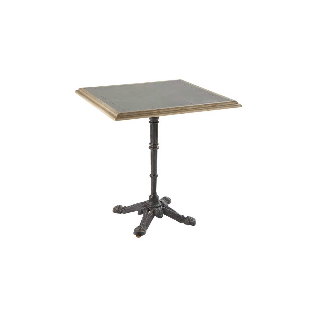 Professional Dining Table in Oak and Metal L70 Brasserie Pro – image 1