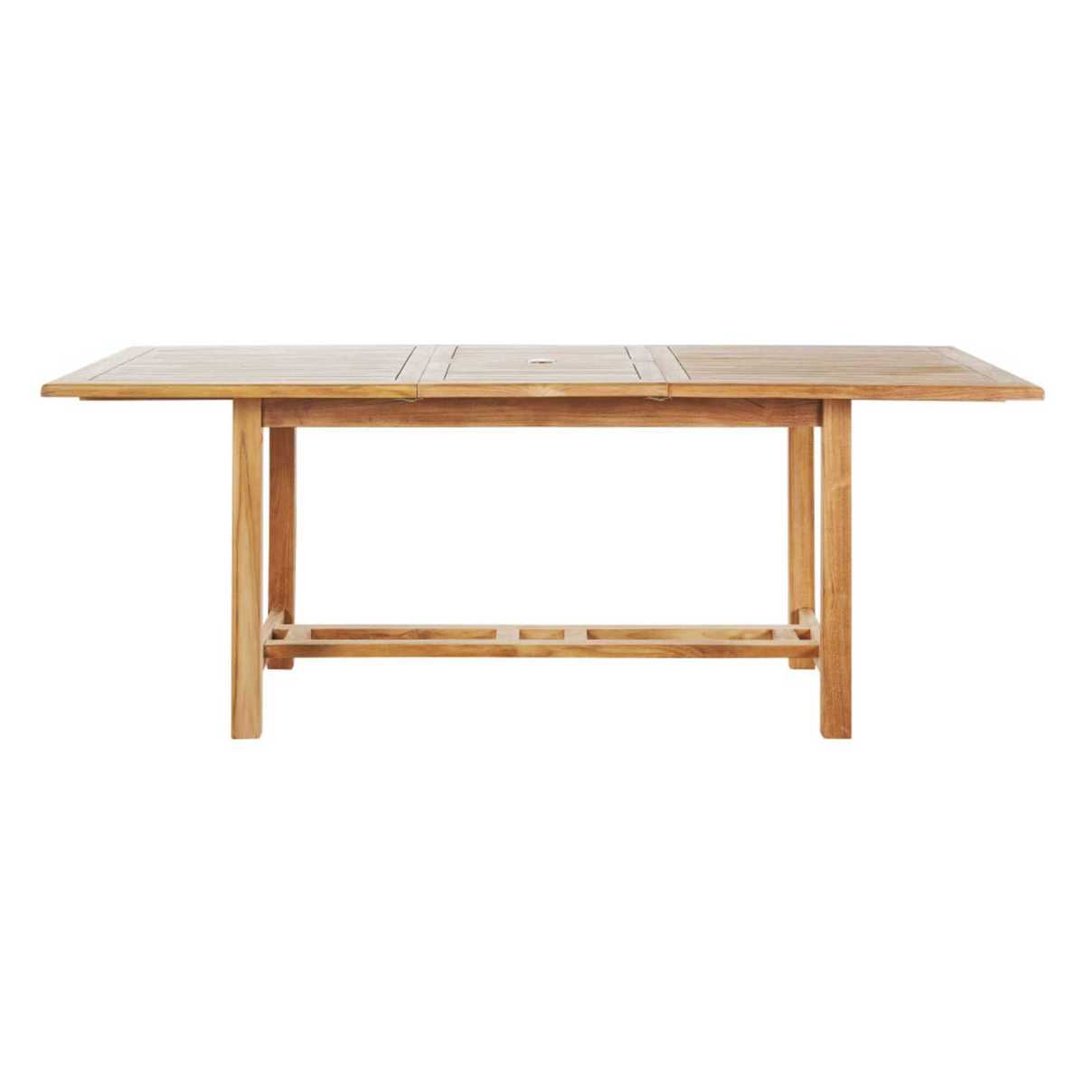 Solid teak garden table W150 Oléron – image 2