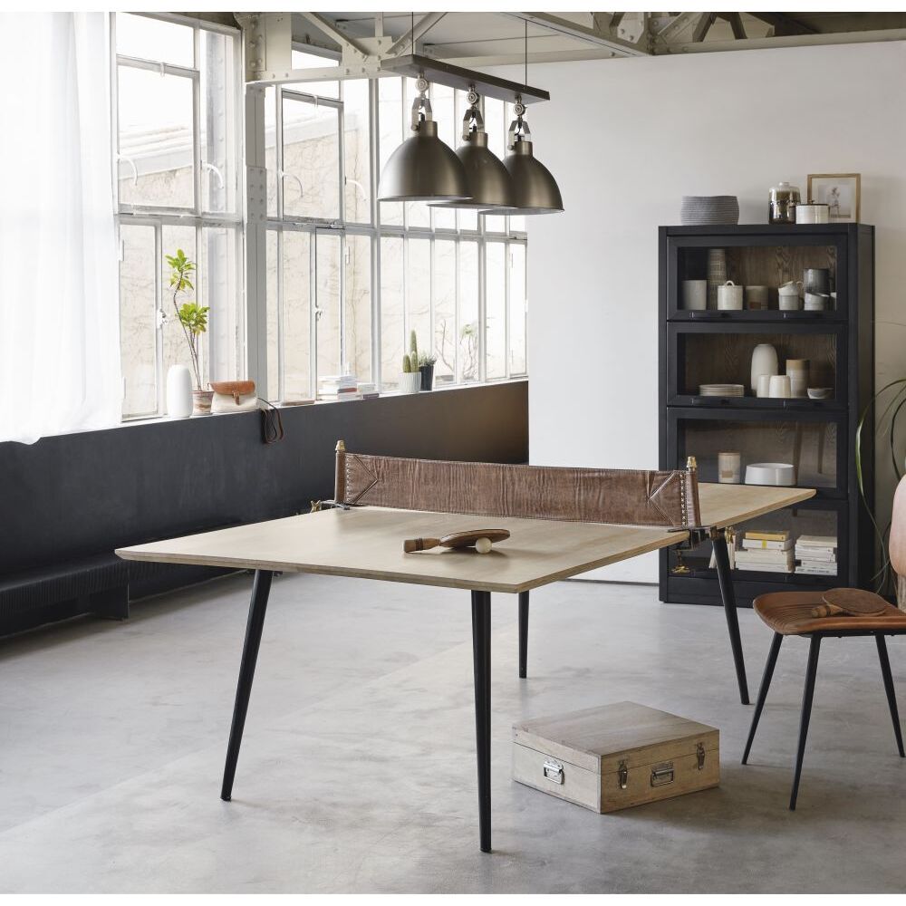 Mango Wood and Metal 8-10 Seater Dining Table W207 – image 5