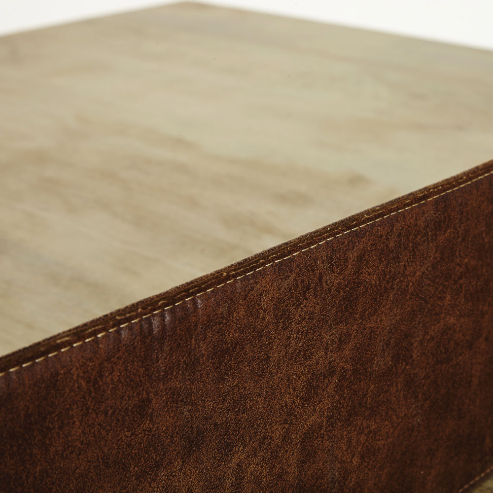 Mango Wood and Metal 8-10 Seater Dining Table W207 – image 9