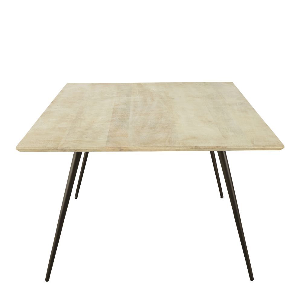 Mango Wood and Metal 8-10 Seater Dining Table W207 – image 11