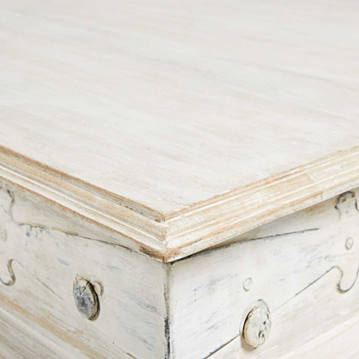 Bleached solid mango wood table L 180 cm Salina – image 3