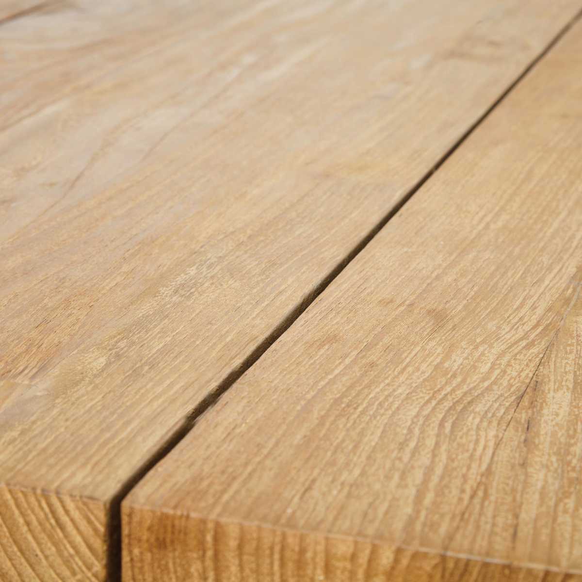 Recycled Teak 8-Seater Garden Table L200 Tecka – image 5