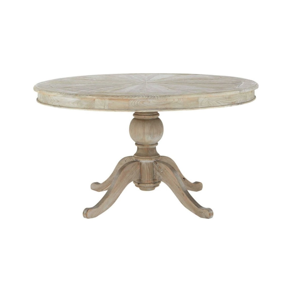 Round wooden dining table D 140cm Neuilly – image 1