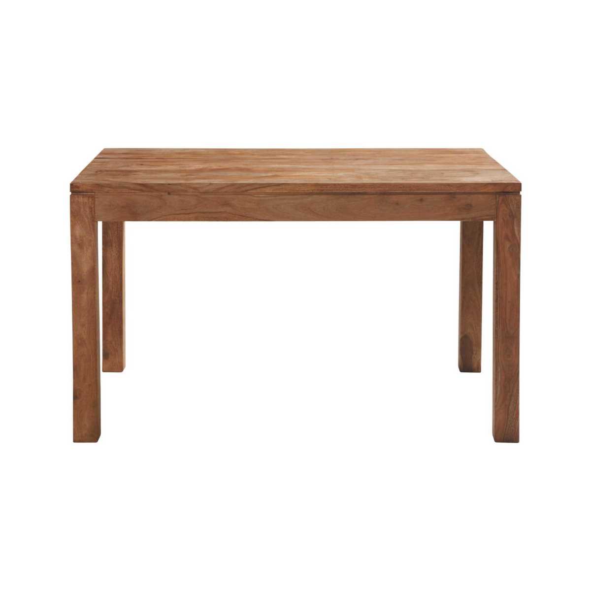 Solid Sheesham Wood Dining Table 6 persons L130 Stockholm – image 1