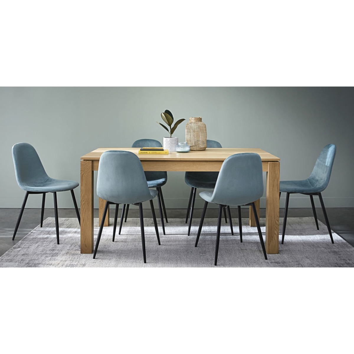 Extendible 6-10 Seater Dining Table L160-240 Danube – image 5