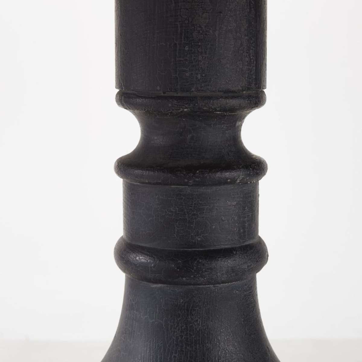 Round Anthracite Grey 4-6 Seater Dining Table D140 Monceau – image 4