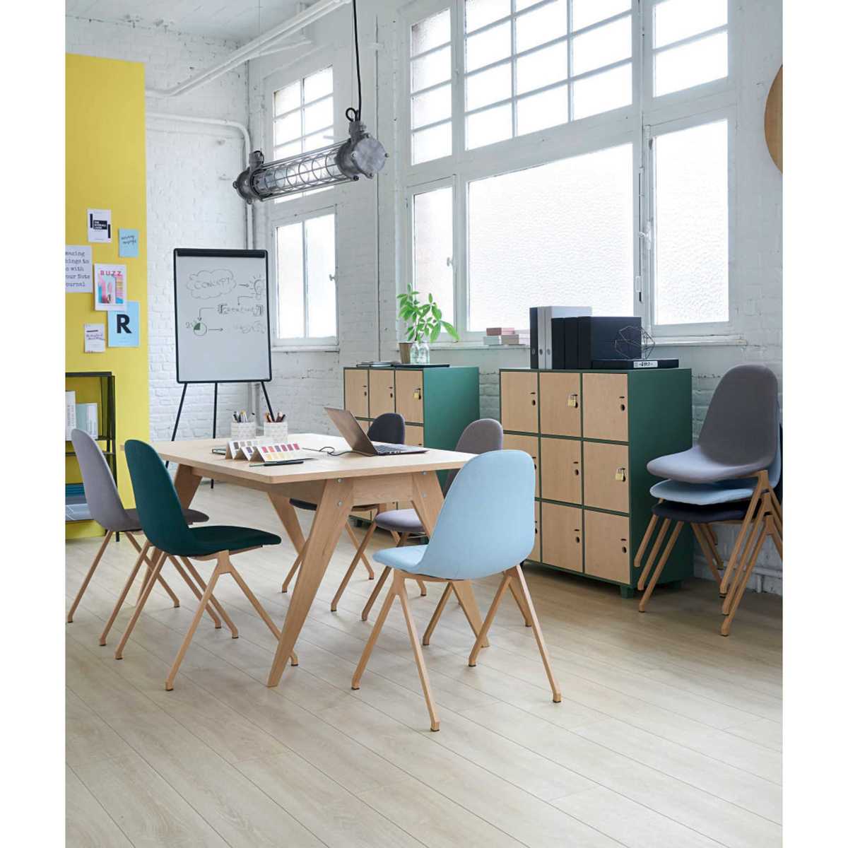 6-8-Seater Meeting Table W170 Eko Pro – image 6