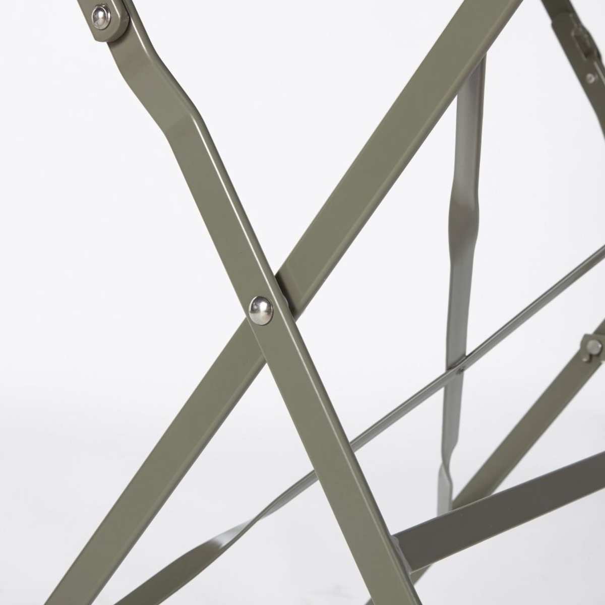 Professional Khaki Metal High Garden Table H105 Guinguette Pro – image 3