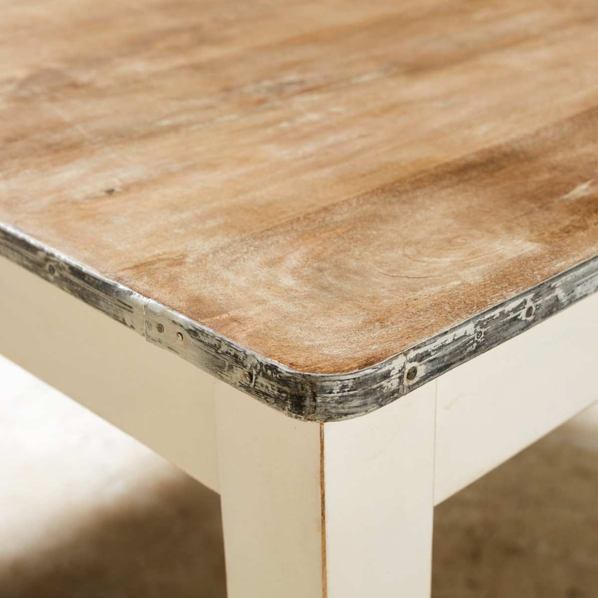 Solid Mango Wood 6-8 Seater Dining Table W 180 cm Caraiba – image 2