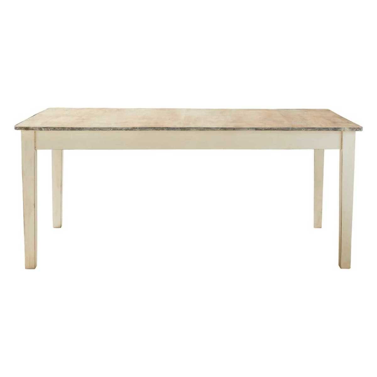 Solid Mango Wood 6-8 Seater Dining Table W 180 cm Caraiba – image 1
