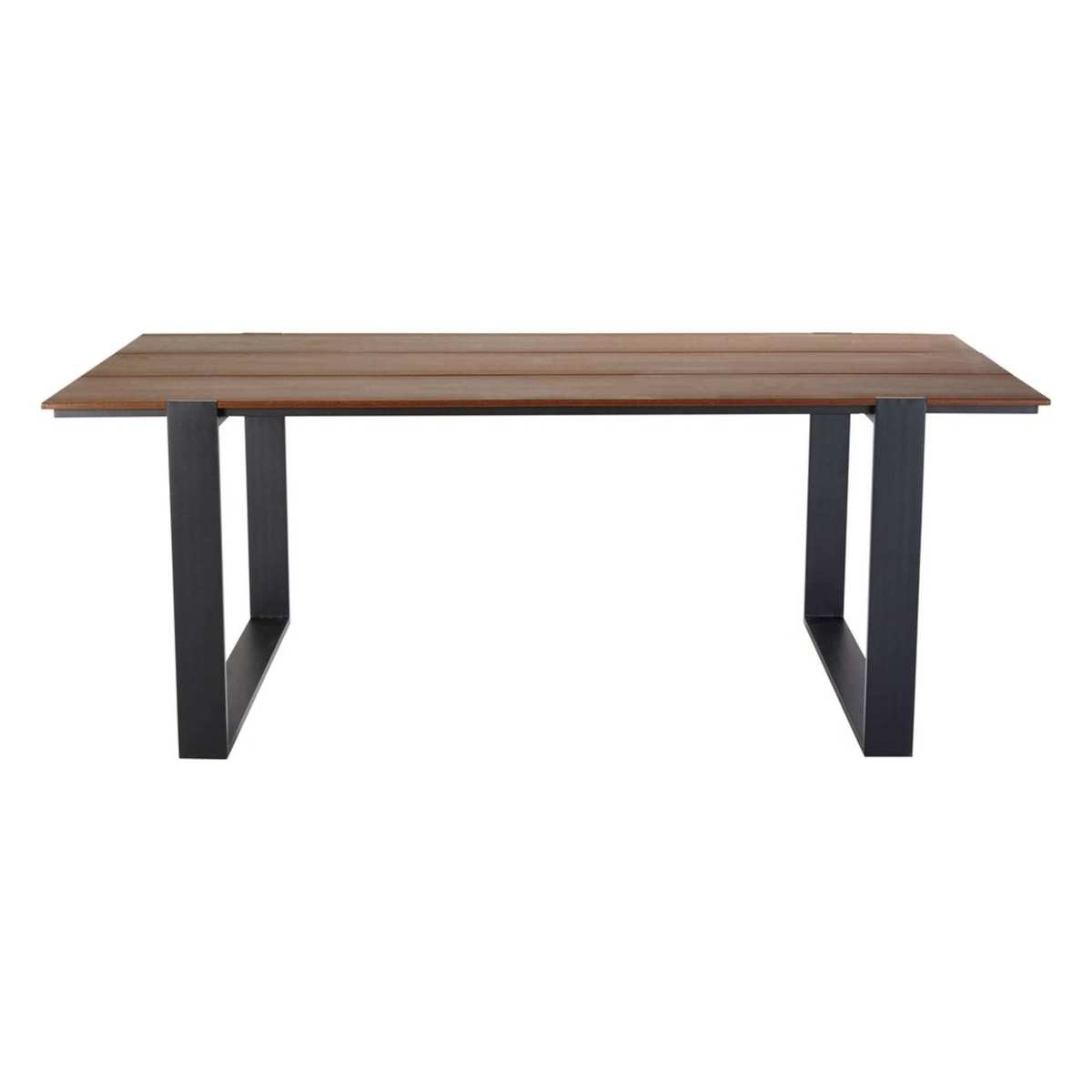 Aluminium and Composite 6-Seater Garden Table W 200 cm Comores – image 2