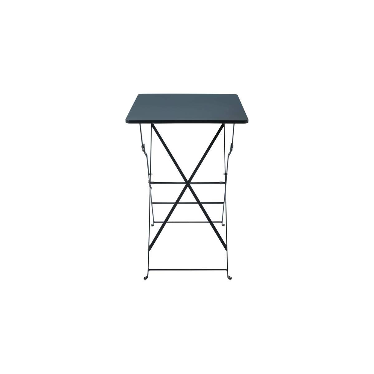 Professional Grey Metal High Garden Table H105 Guinguette Pro – image 2