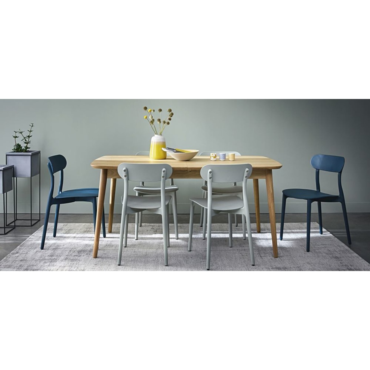 Extendible 6-10 Seater Dining Table L160-230 Bronx – image 8