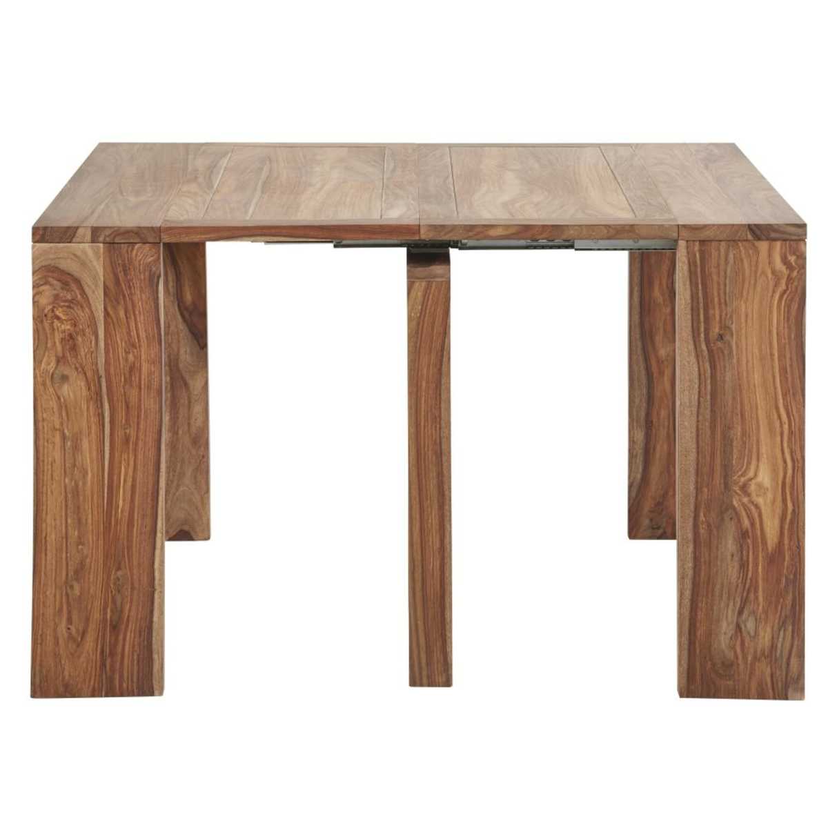 Extendable Console Table in Solid Indian Rosewood for 2-6 People W40-160 Stockholm – image 16
