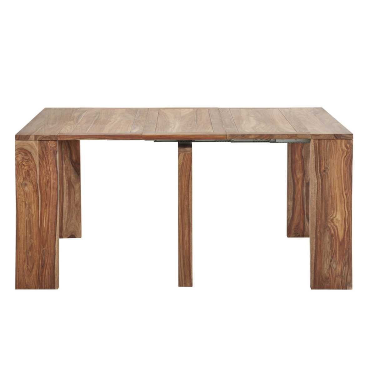 Extendable Console Table in Solid Indian Rosewood for 2-6 People W40-160 Stockholm – image 3