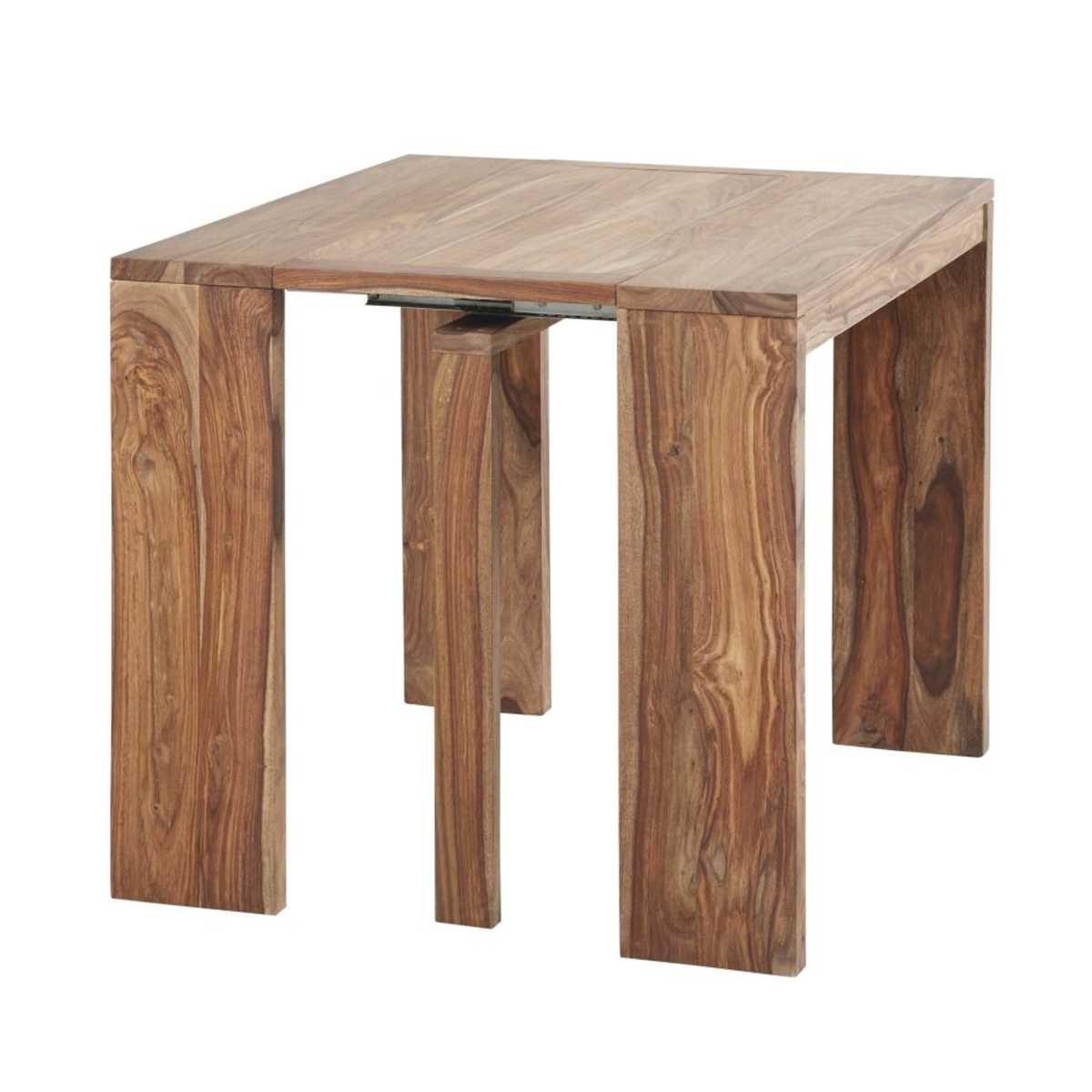 Extendable Console Table in Solid Indian Rosewood for 2-6 People W40-160 Stockholm – image 6