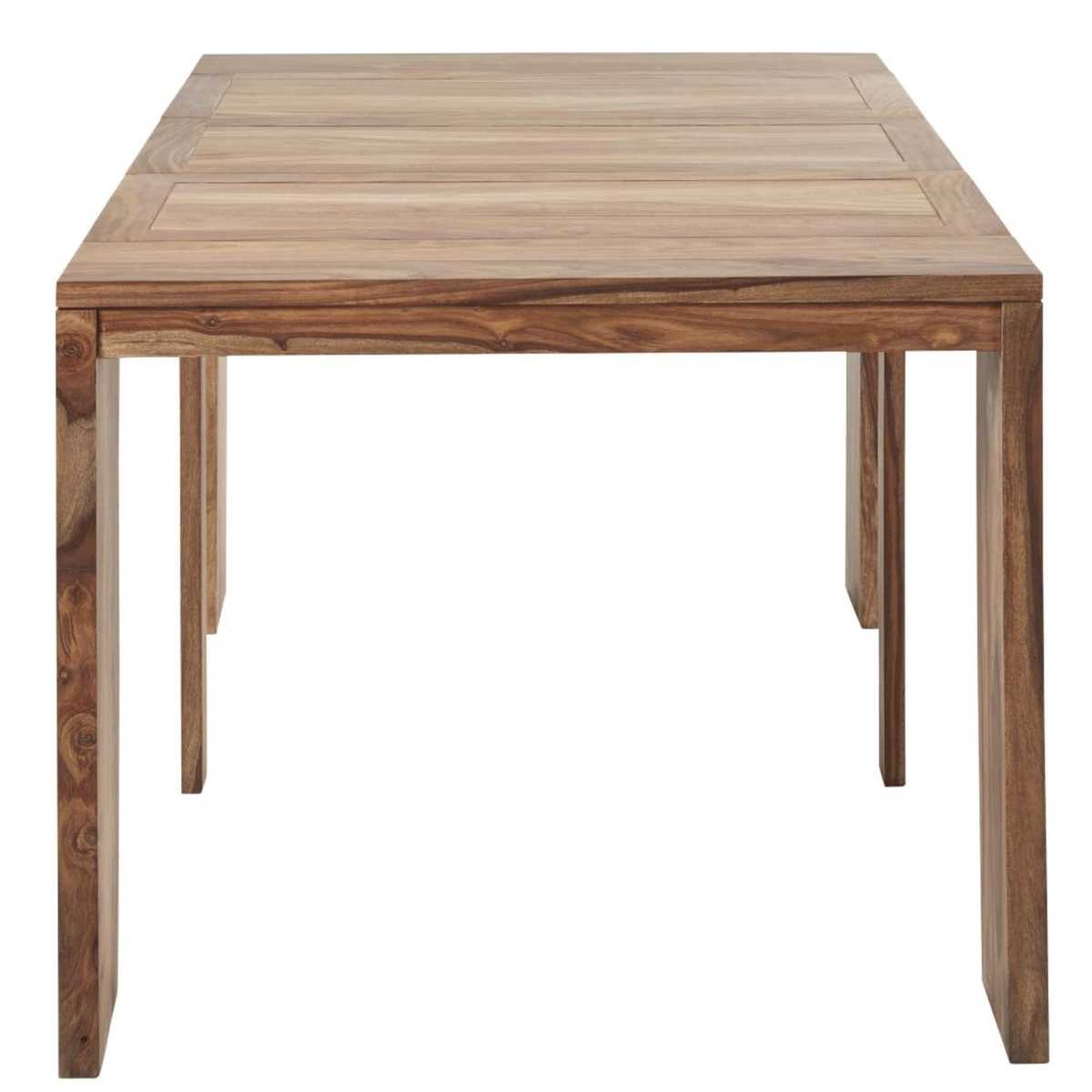 Extendable Console Table in Solid Indian Rosewood for 2-6 People W40-160 Stockholm – image 10