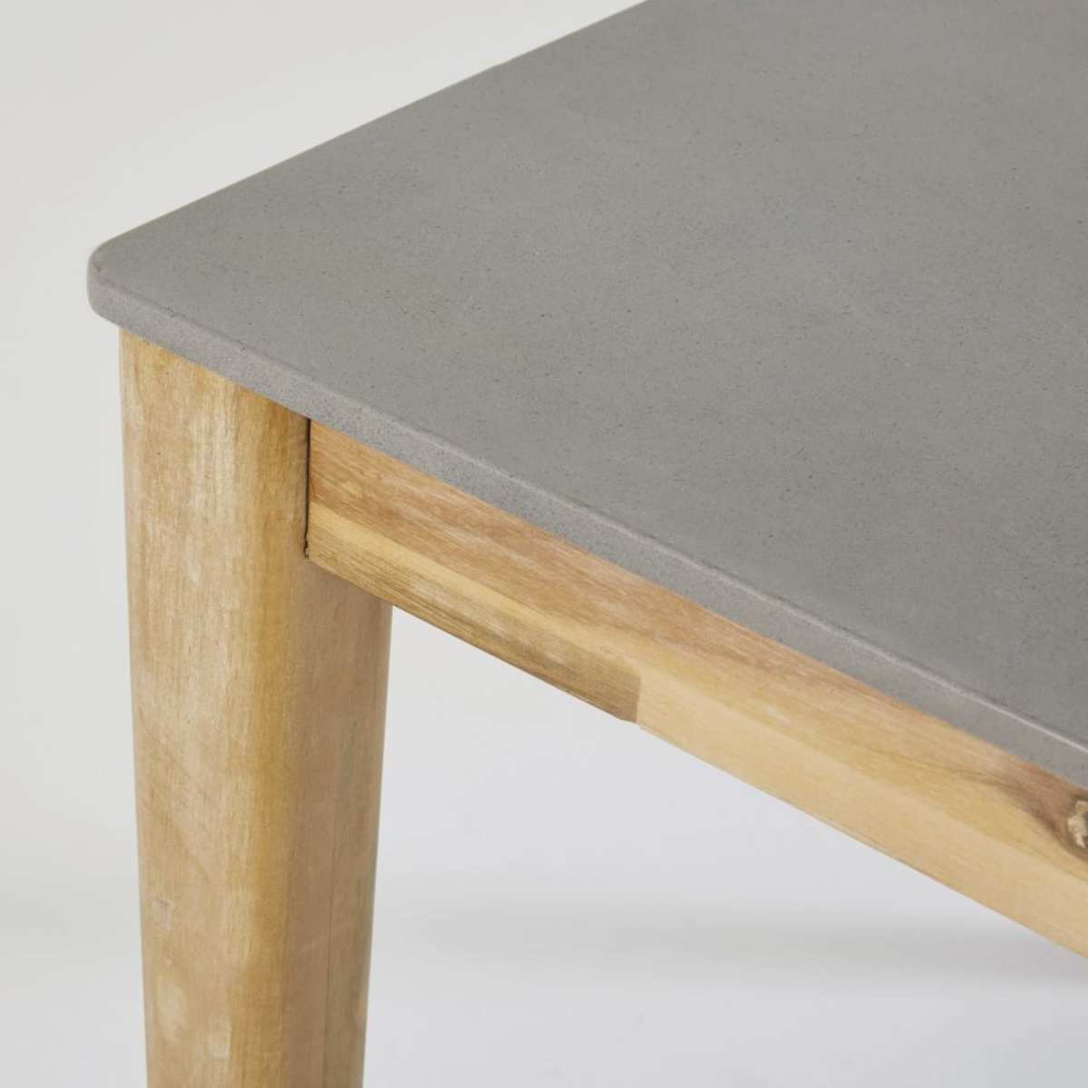 8-10 Seater Cement Garden Table W220 – image 5