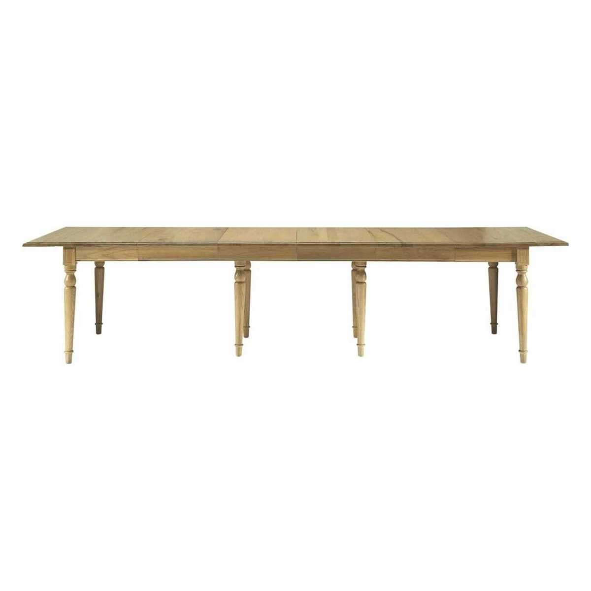 Oak Extendible 4-14 Seater Dining Table W 100-340cm Atelier – image 1