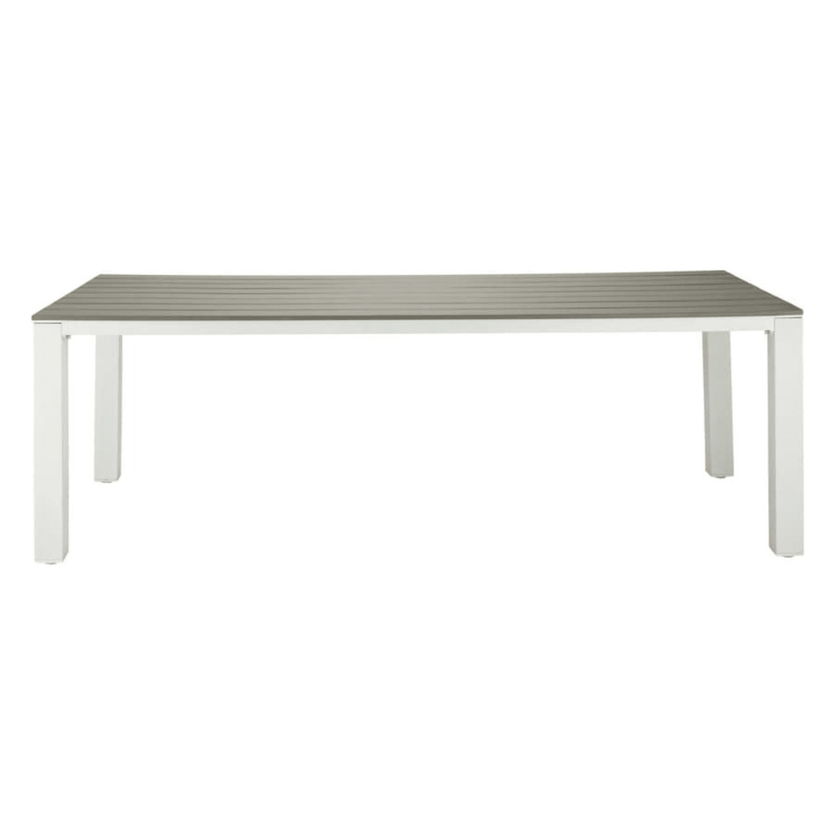 Garden table 8-10 persons in aluminium and composite W230 Escale – image 2