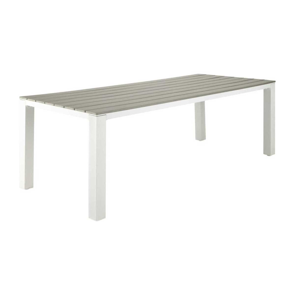Garden table 8-10 persons in aluminium and composite W230 Escale – image 1