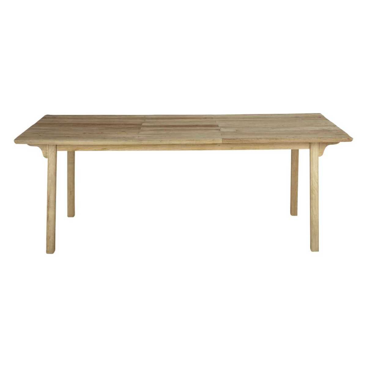 Recycled Elm 6/8-Seater Dining Table W200 Yumi – image 1