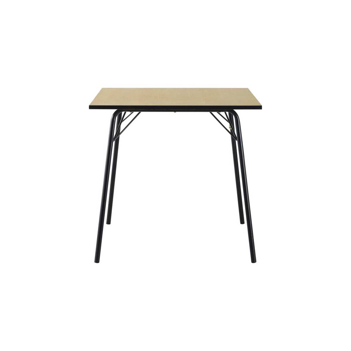 Square 6-8 Seater Dining Table W80 Blackout – image 2