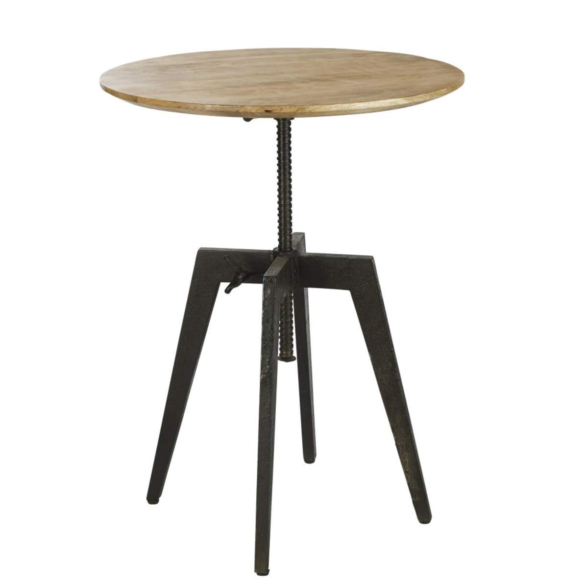 Professional Adjustable Mango Wood Dining Table D71 Hill Business – image 3