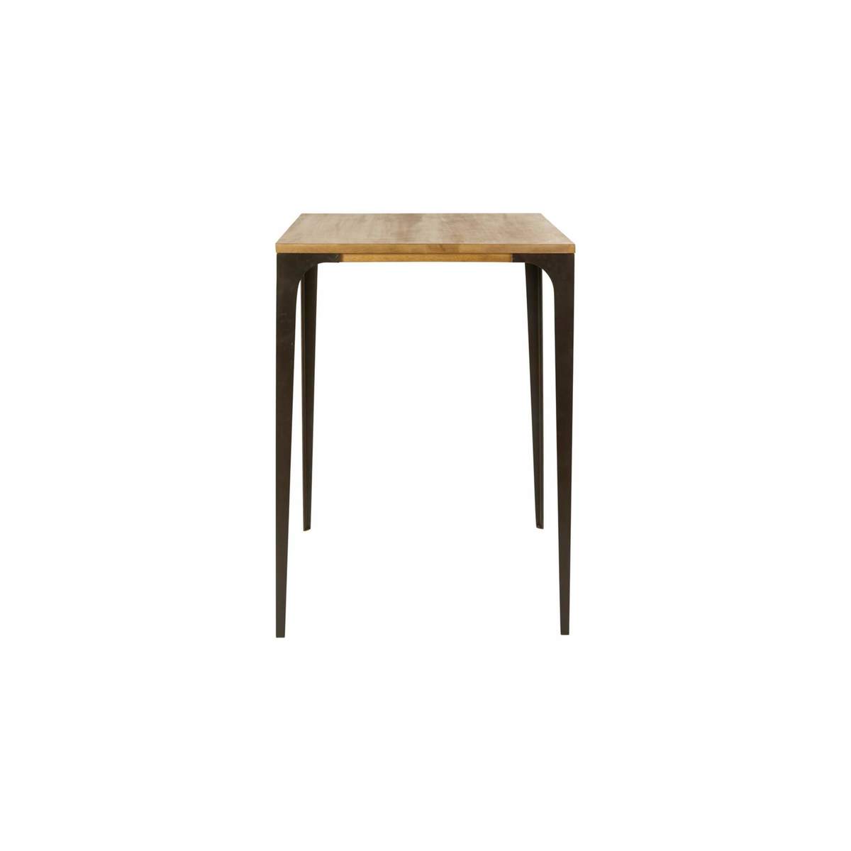 Professional High Industrial Dining Table in Pale Mango Wood L75 Metropolis Pro – image 2