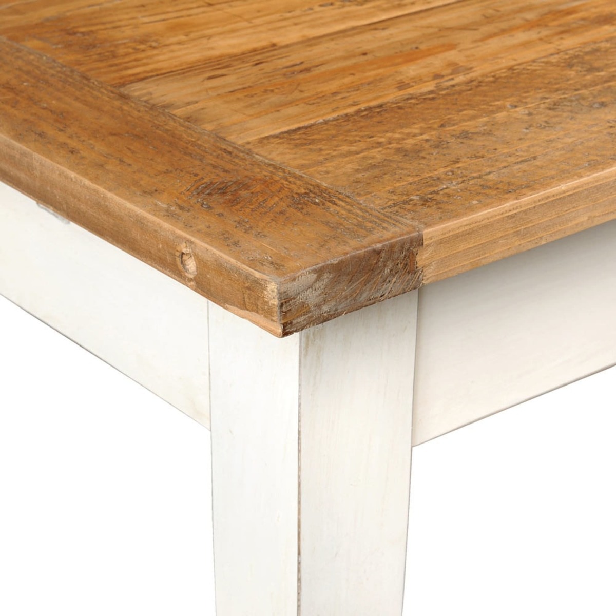 Solid Poplar Extending Dining Table L 160 Tradition – image 5