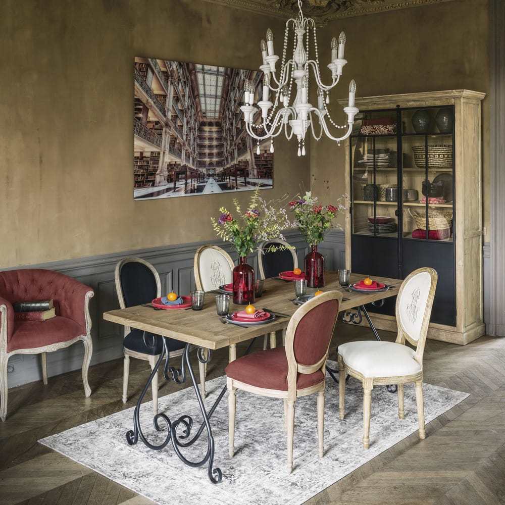 FIDENZA - Recycled Pine 4-6 Seater Dining Table – image 3