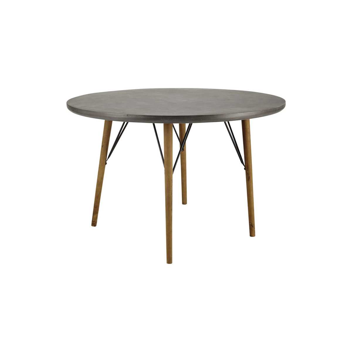 4-Seater Round Dining Table D120 Cleveland – image 1
