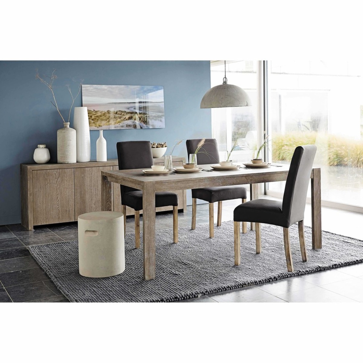Extendible 6-8 Seater Dining Table L160/210 Baltic – image 8