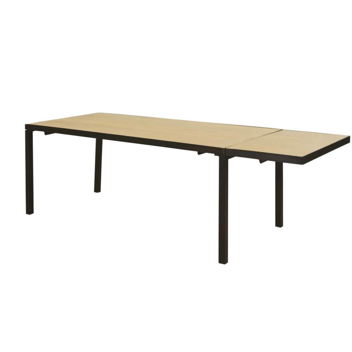 Solid Mango Wood Extendable 8-12 Seater Dining Table W180-280 Century – image 5
