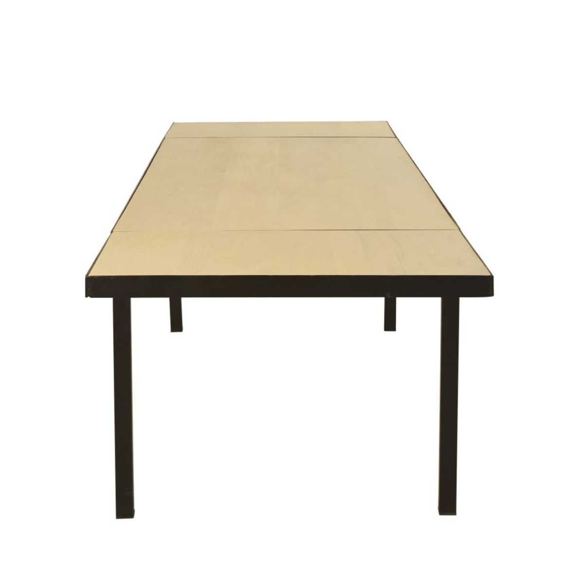 Solid Mango Wood Extendable 8-12 Seater Dining Table W180-280 Century – image 6