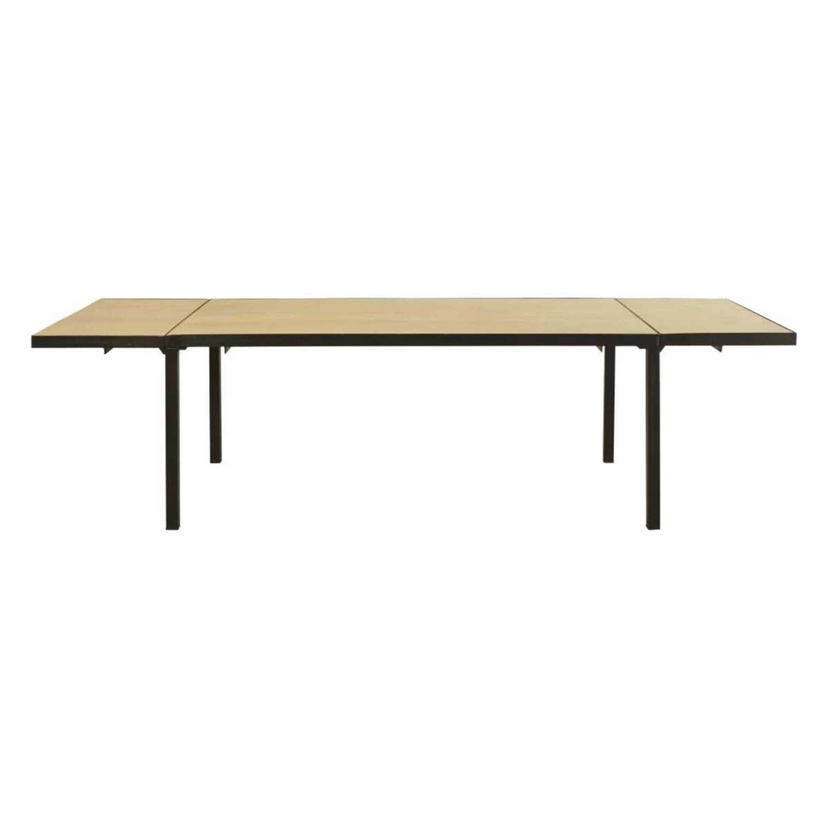 Solid Mango Wood Extendable 8-12 Seater Dining Table W180-280 Century – image 2
