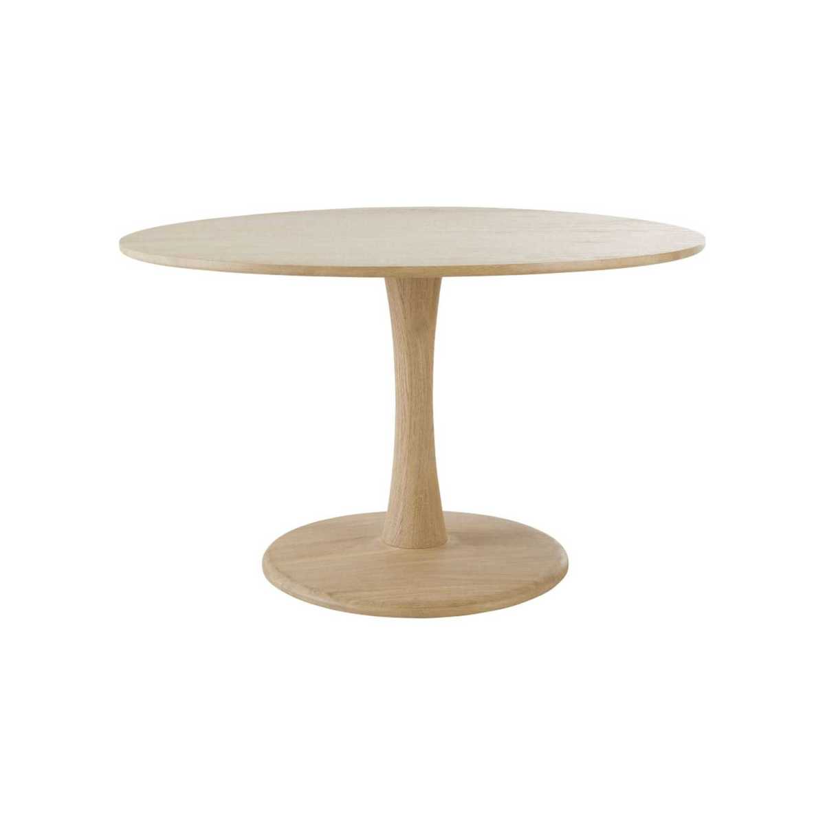 Round Oak 5/6-Seater Dining Table D127 Jay – image 1