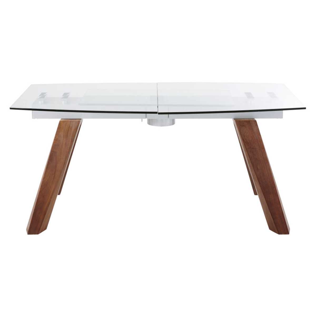 8-10-Seater Glass and Poplar Extendable Dining Table W165-210 Pegasus – image 3