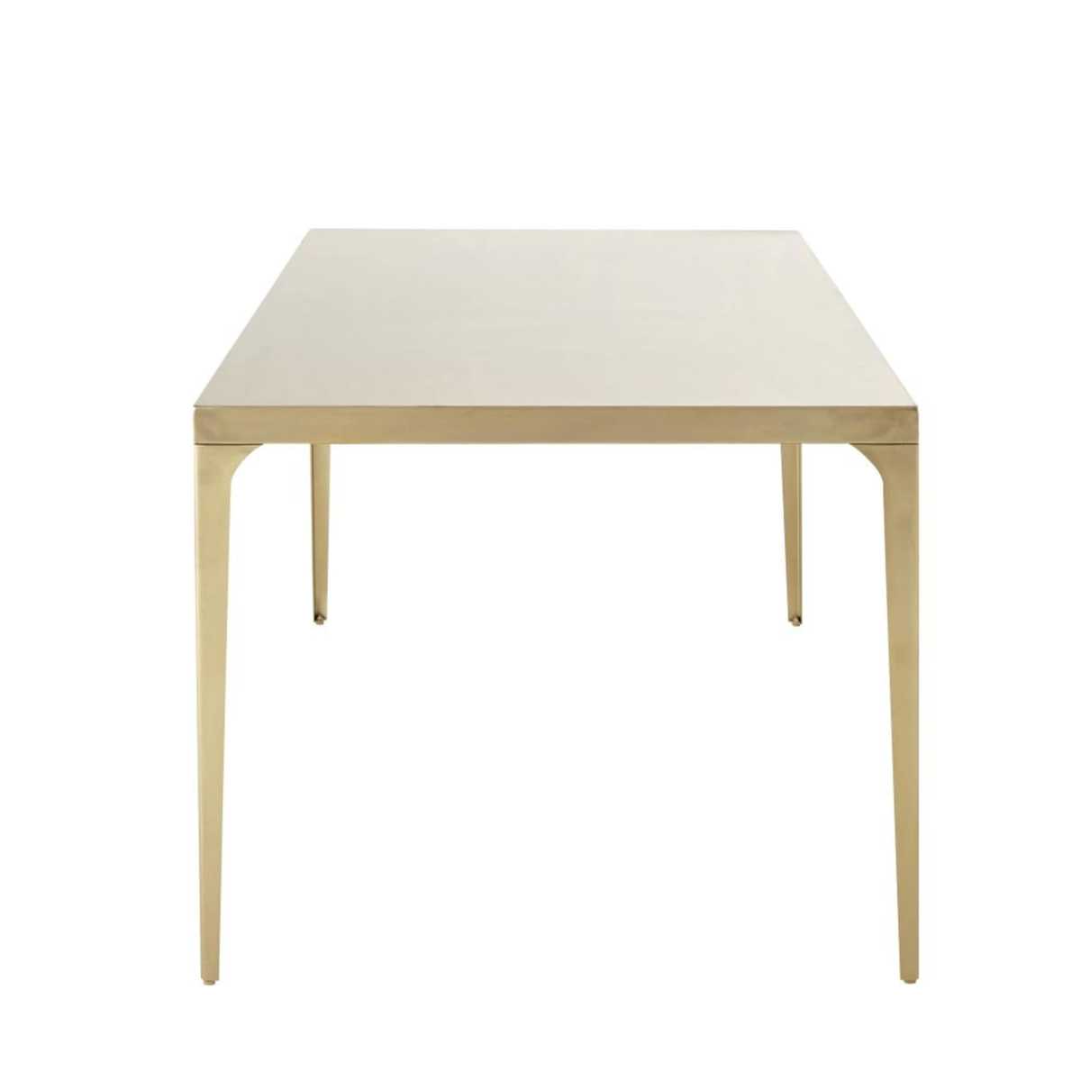 Brass Metal 6/8-Seater Dining Table W160 Rockefeller – image 2