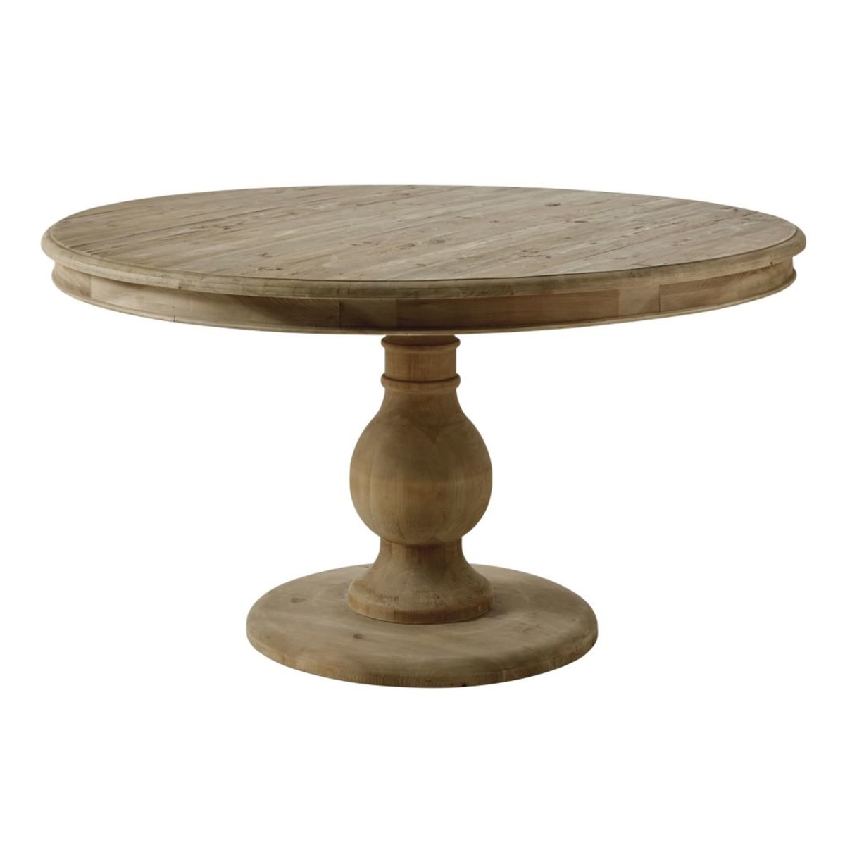 Round Recycled Pine 6-7 Seater Dining Table D140 Spinoza – image 3