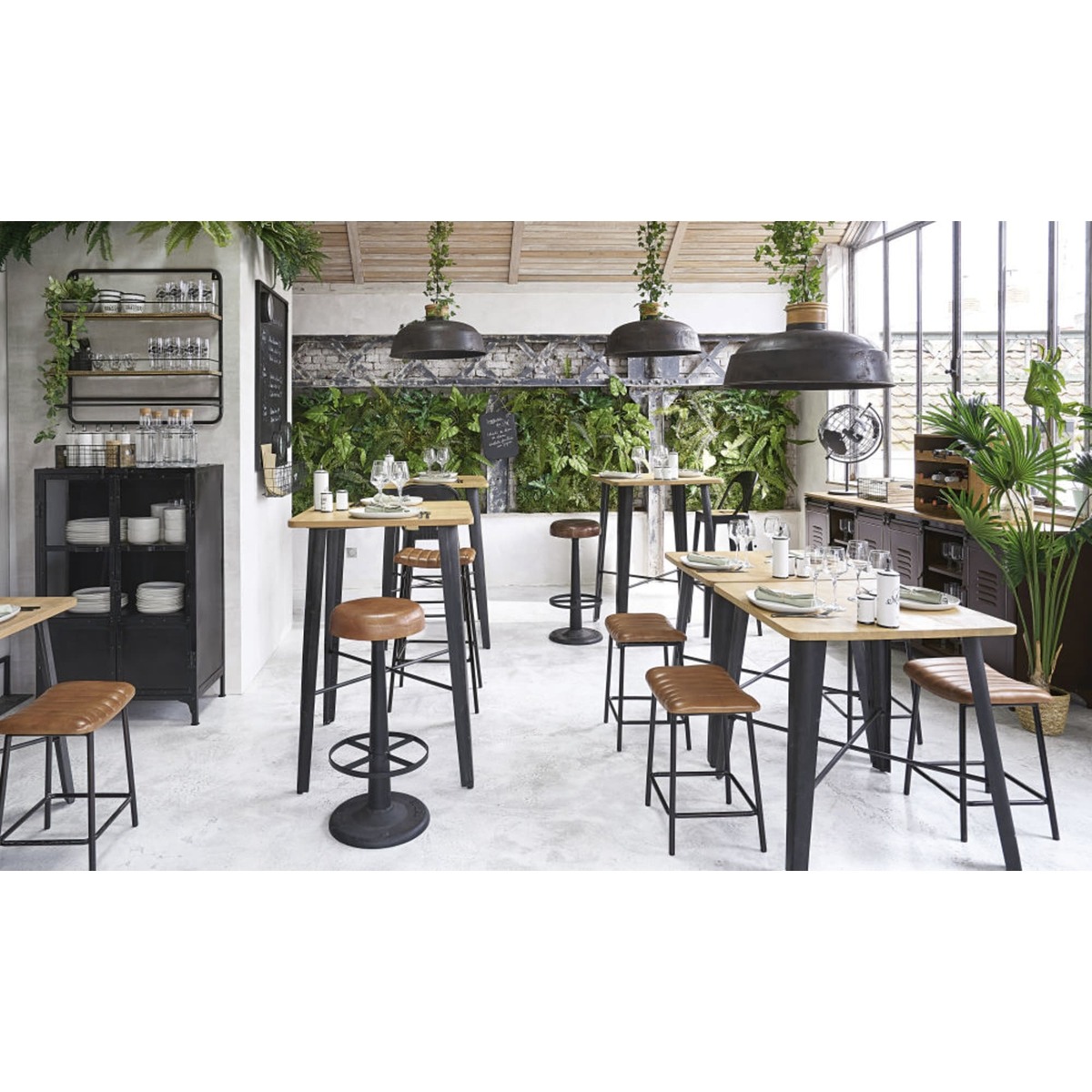 Professional Mango Wood Tall Dining Table W70 Manufacture Business – image 5